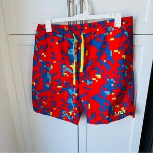 LRG men’s board shorts large swimsuit swim trunks nwot